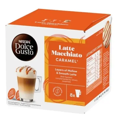DOLCE GUSTO LATE MACCHIATO CARAMEL 145.6G *3 ADD