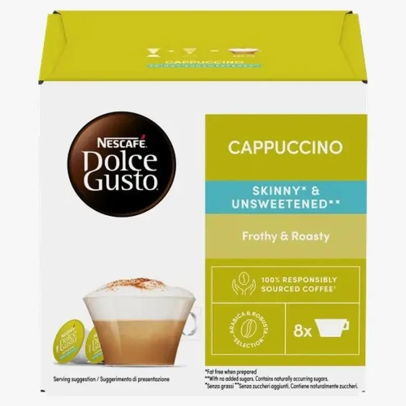DOLCE GUSTO CAPPUCCINO SKINNY  161.6 G *3 ADD