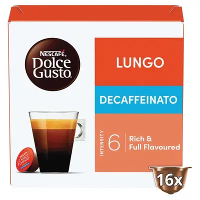 DOLCE GUSTO LUNGO 6 DECAFFEINATO  112g *3 ADD