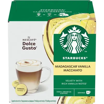 DOLCE GUSTO STARBUCKS VANILA 132G *3 ADD