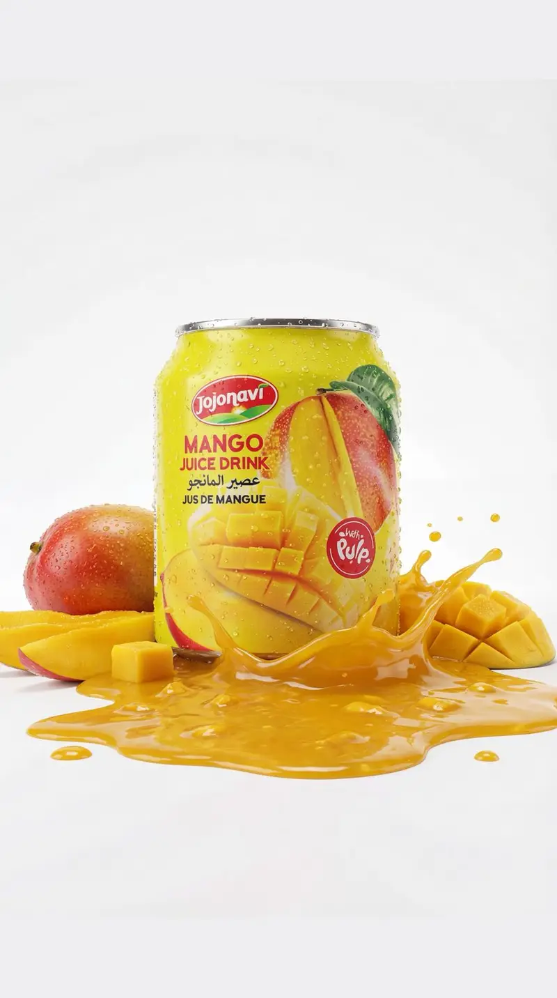 شەربەت جۆجۆنەڤ مانگۆ 250 مل * 24 عدد