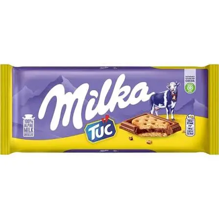 مێلکا نەستەلە TUC ی 100 غرام *  18 عدد