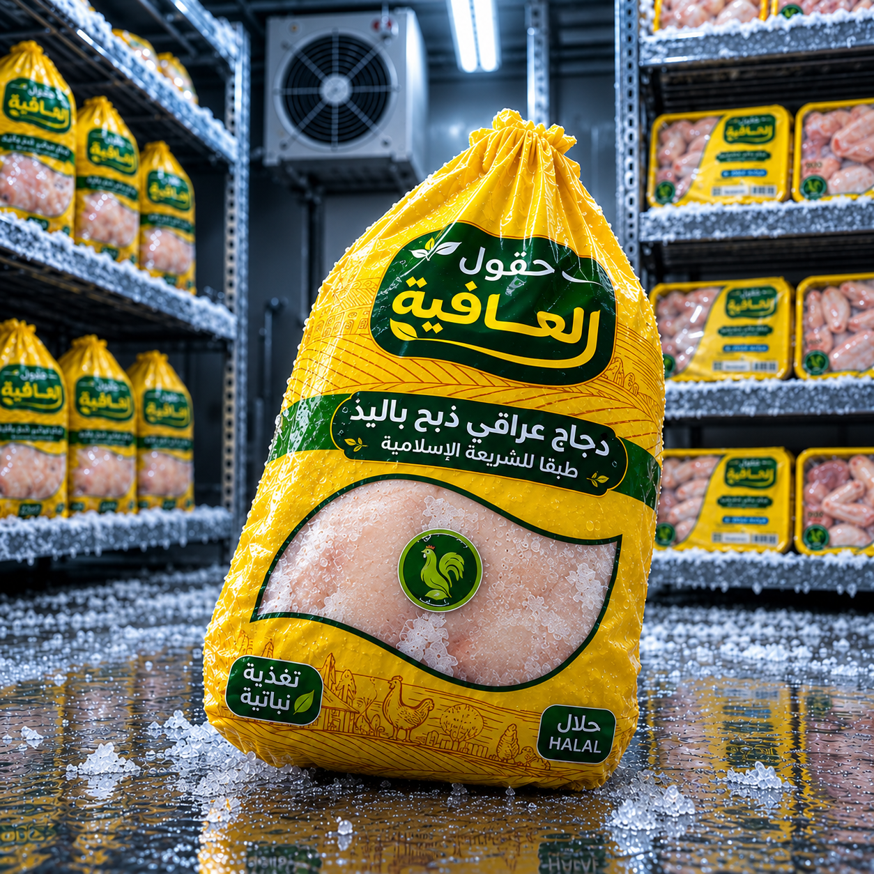 دجاج حقول العافية 1700 غم* 8 عدد