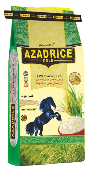 برنجى ازاد رايس 4 كغم شفاف