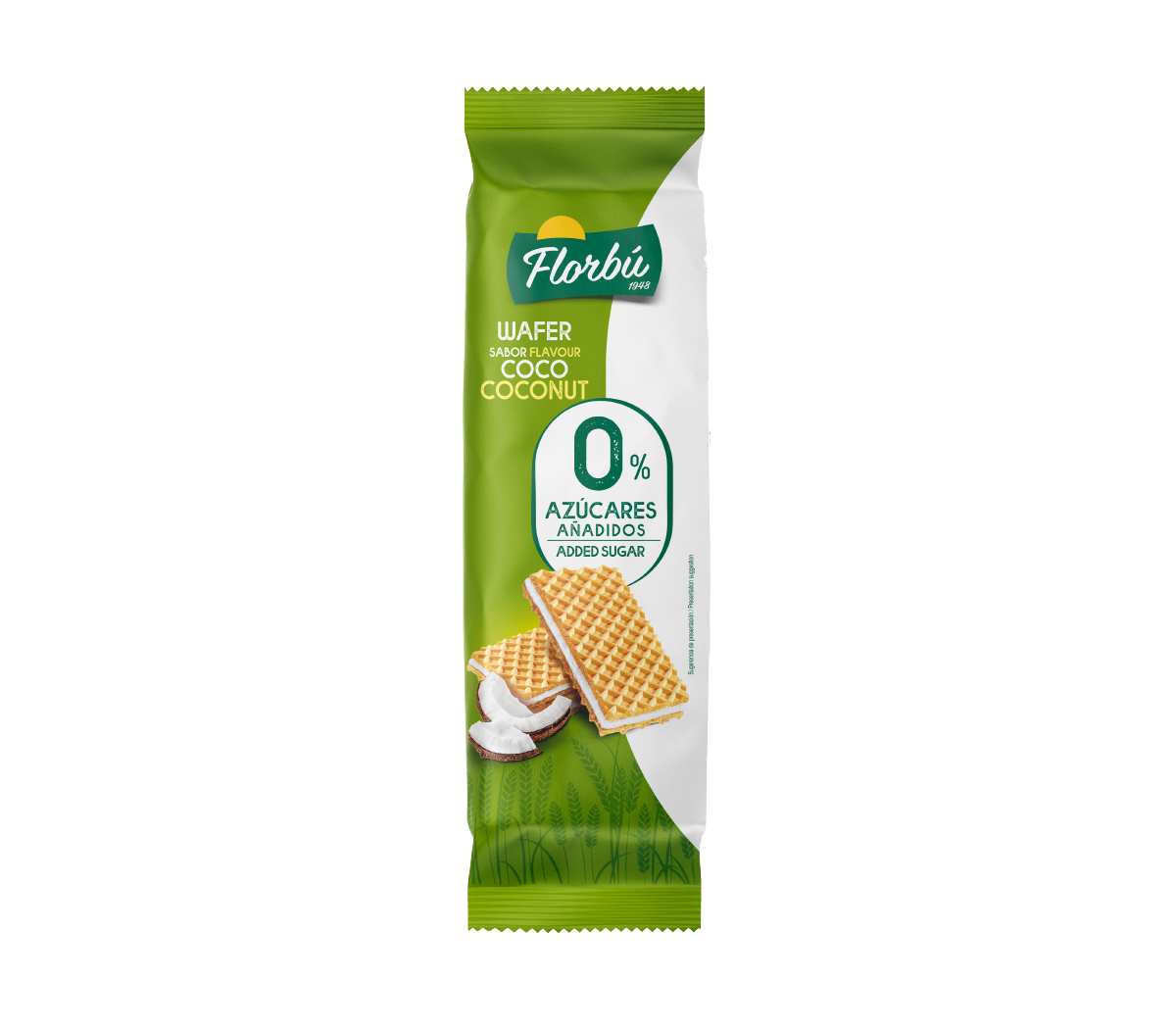 Florbu coconut flavorl Biscuit No added Sugar 150g