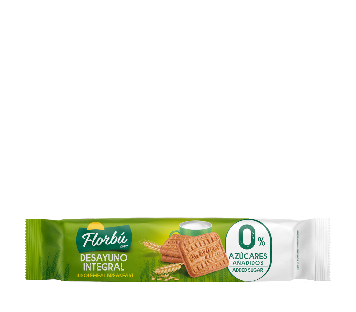 Florbu whole meal Biscuit No added Sugar 150g