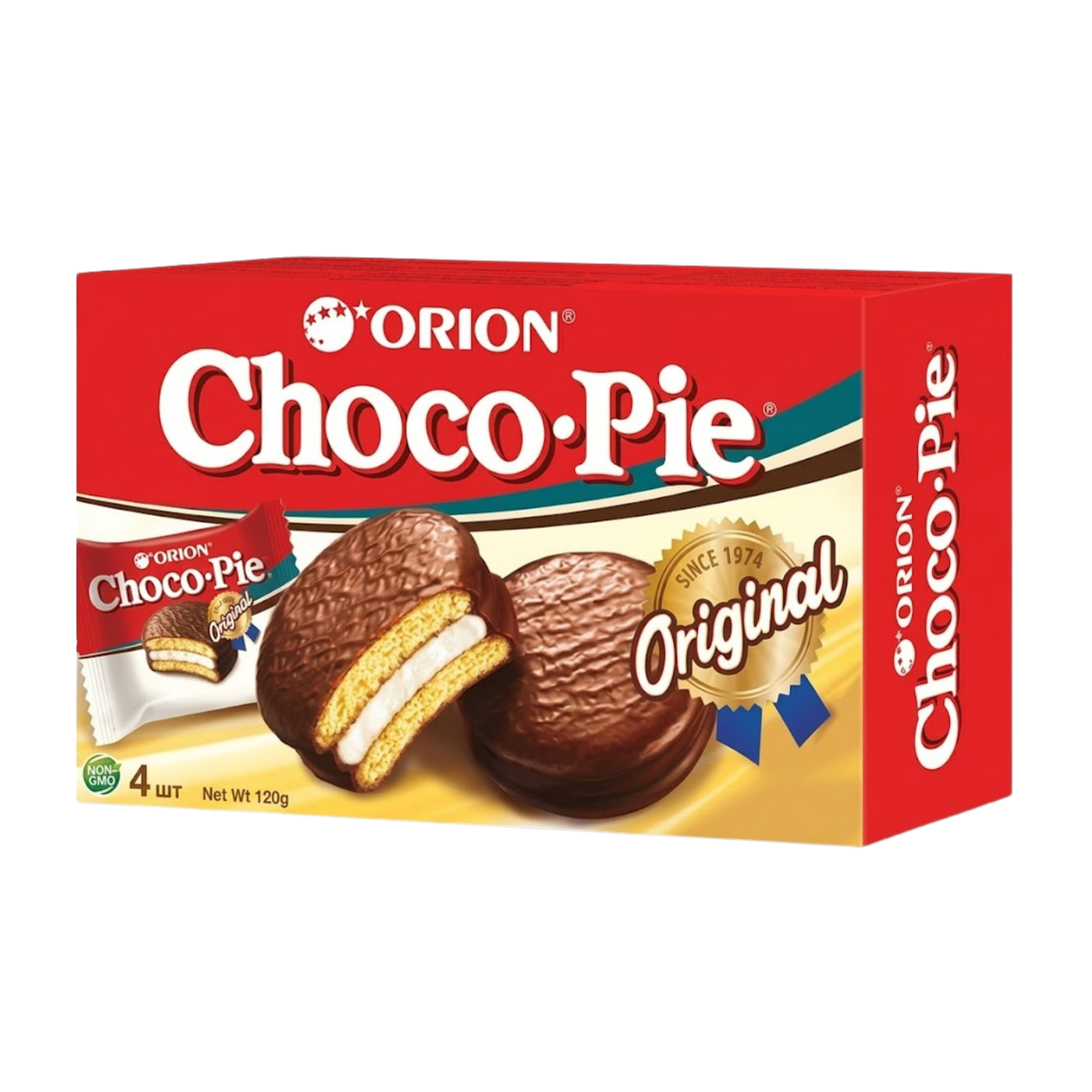 Choco pie  ثسكيت 120 غم *4