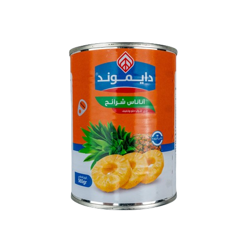 DIAMOND PINEAPPLE SLICES 565g