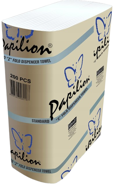 Papilion towel paper 200 pcs