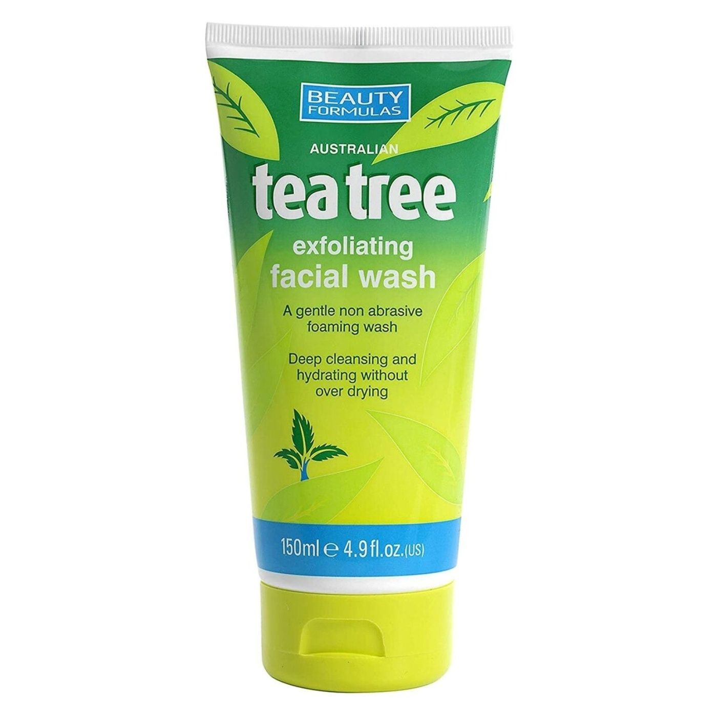 BEAUTY FORMULAS TEA TREE EXFOLIATIN 150 ML UK