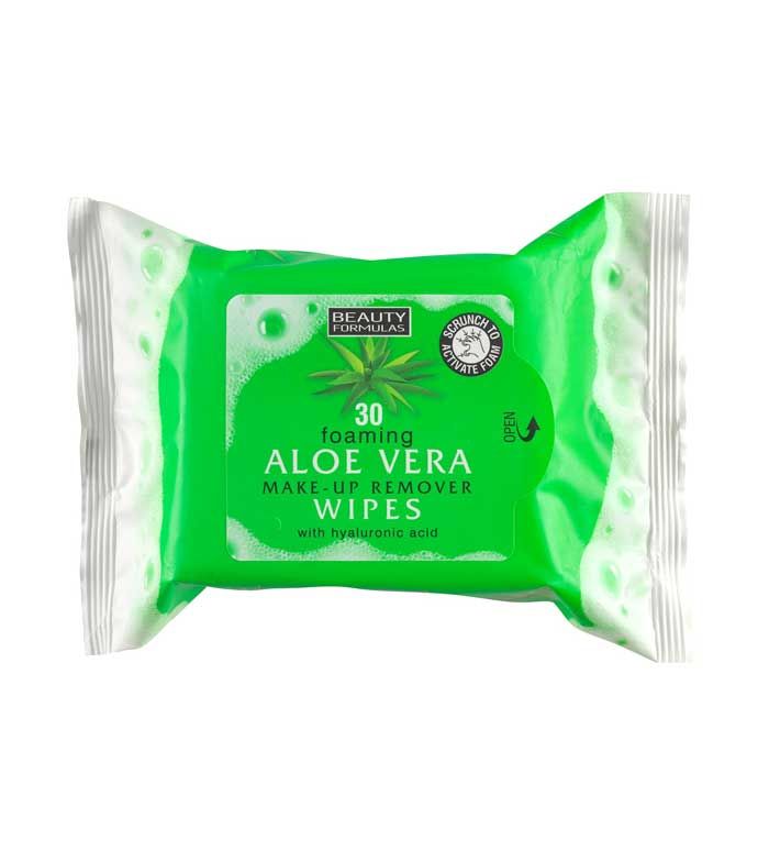 BEAUTY FORMULAS FOAMING ALOE VERA FACE CLEANING UK