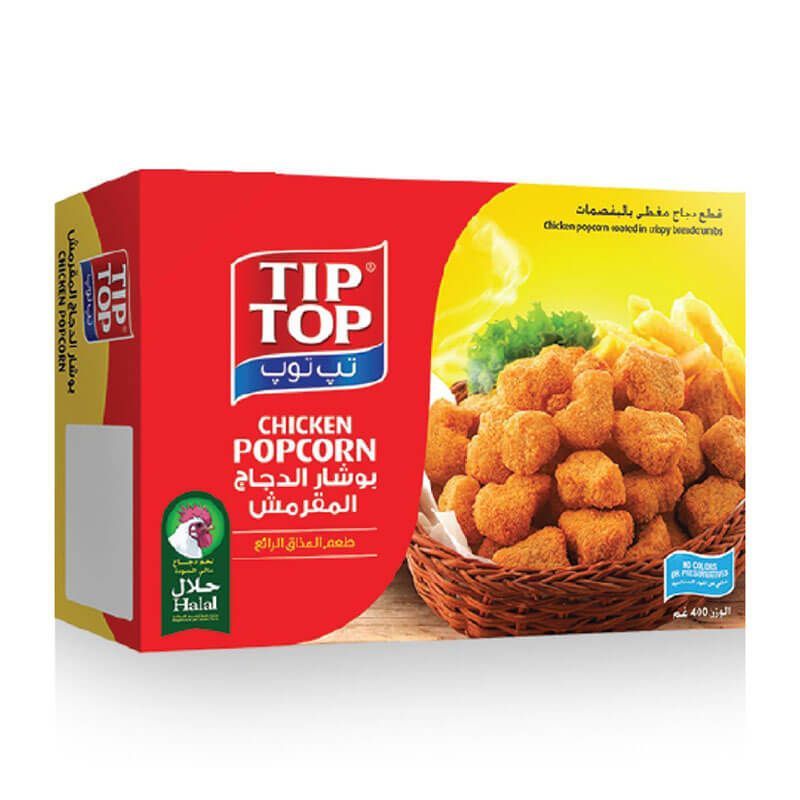 Tip top chicken Pop Corn 500gr