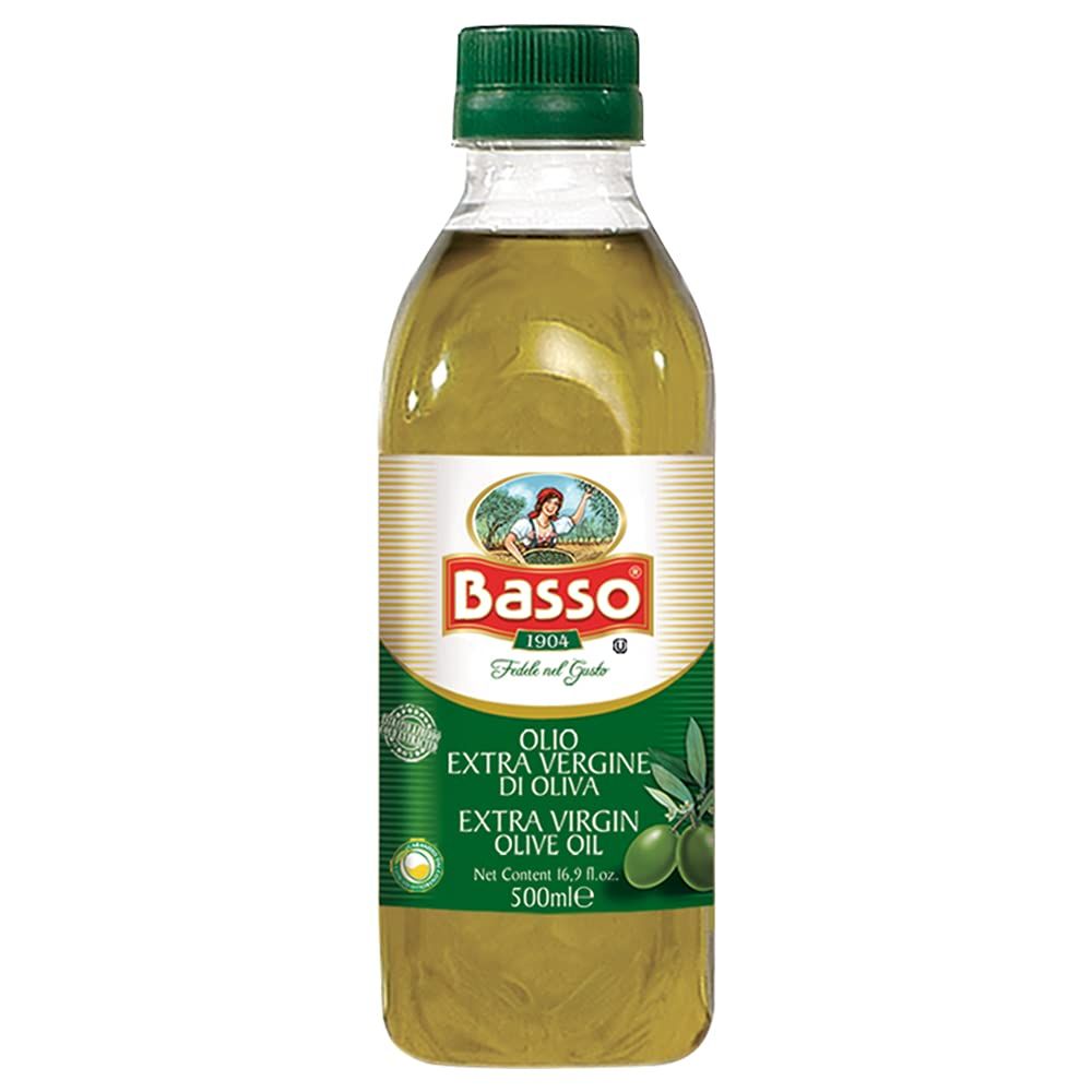 BASSO extra virgin olive oil 500ml glass