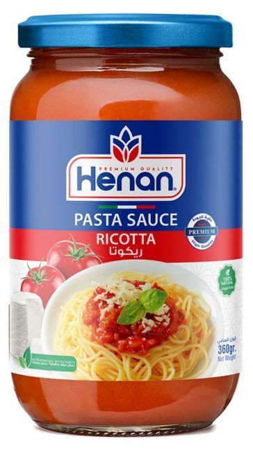 Henan Pasta sause RICOTTA 360g