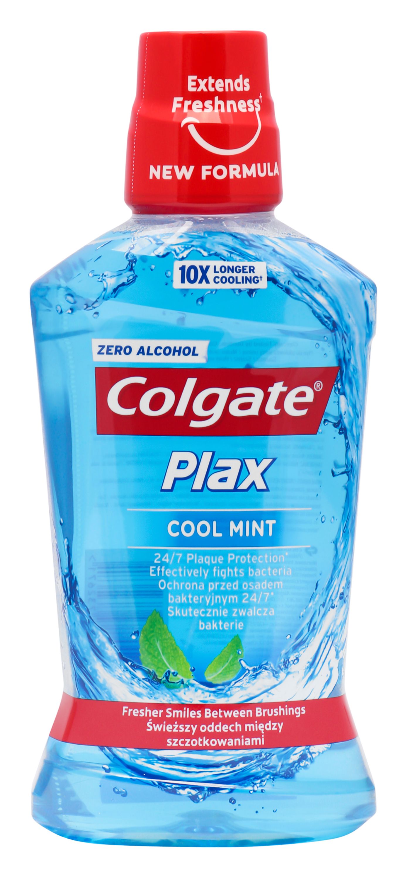 Colgate mouthwash plax fresh & protect cool mint500ml