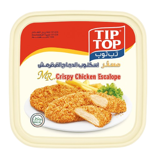 TipTop Crispy Chicken Escalope 750g