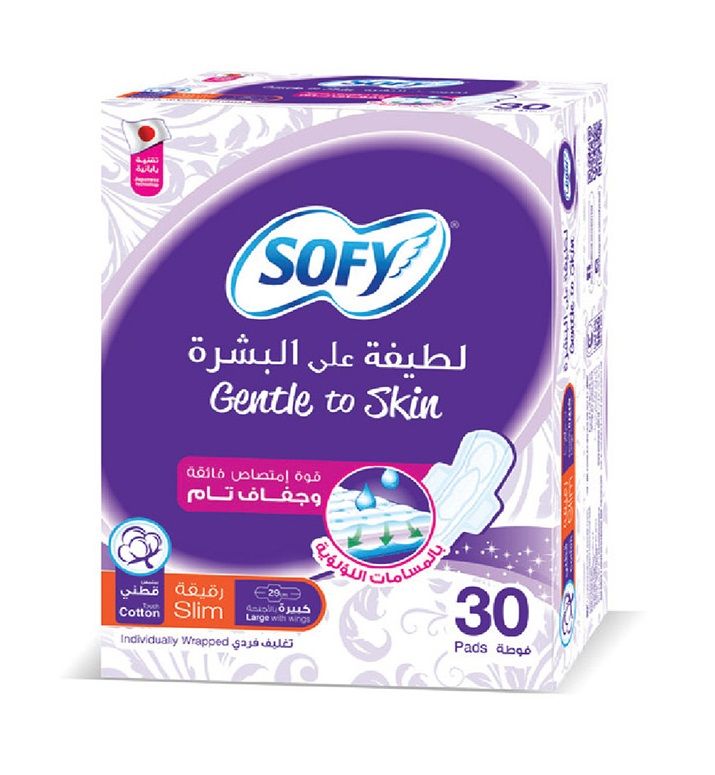 سانتى sofy gentle to skin *30