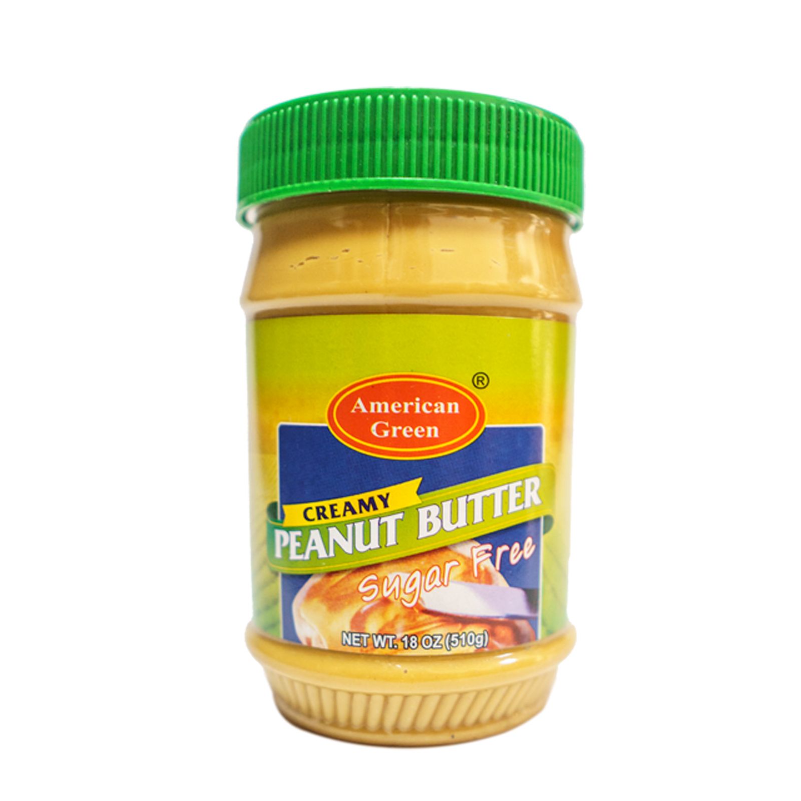 Americana Green Peanut Butter  NO SUGER 510g