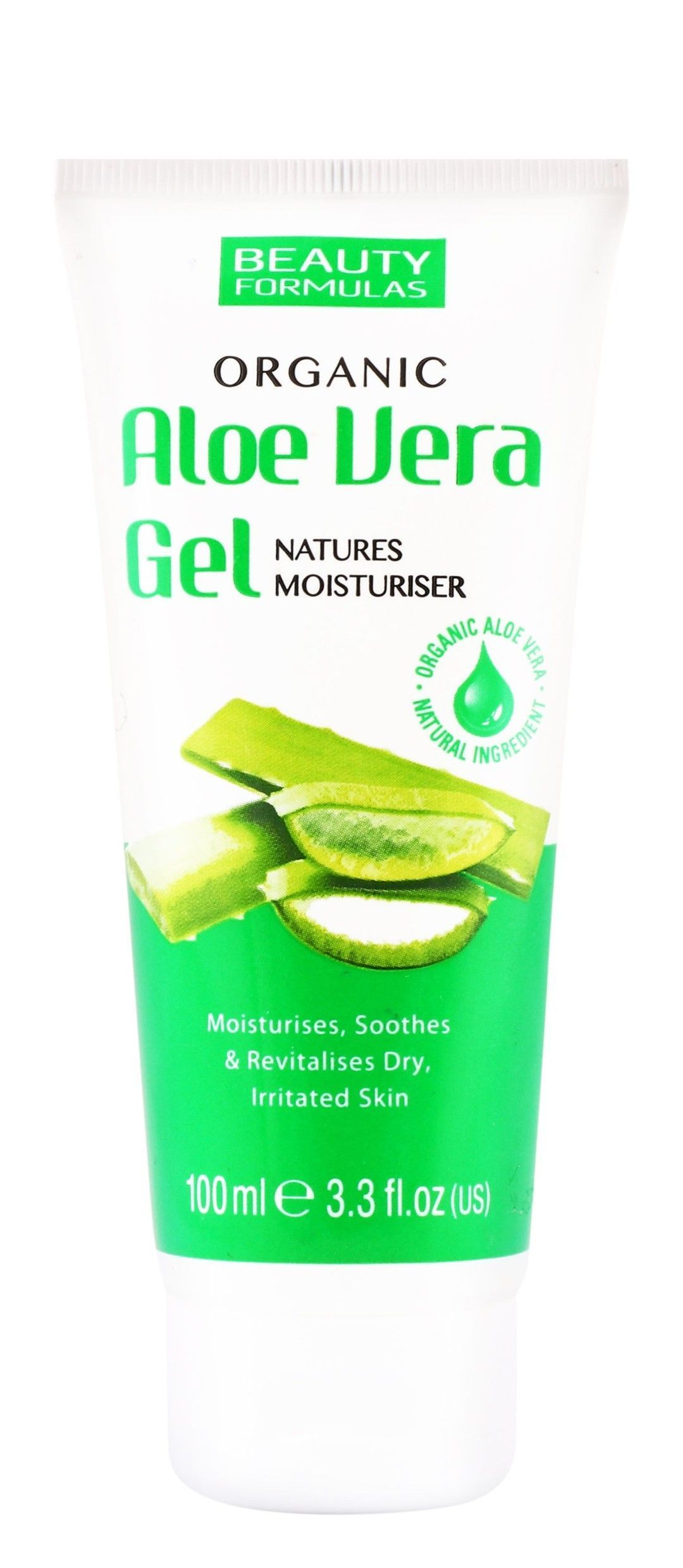 BEAUTY FORMULASorganic aloe vera gel 100 gr uk
