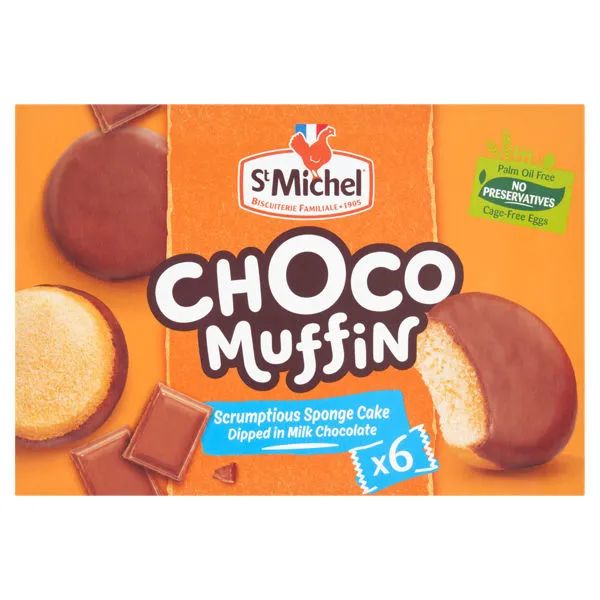 St Michel Choco Muffin 180g 6pcs