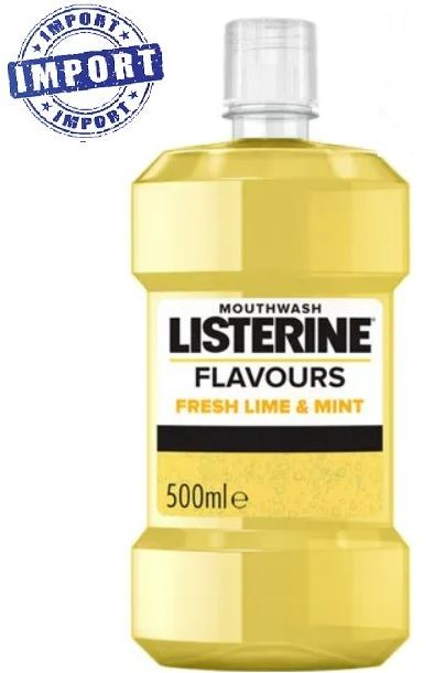 LISTERINT flavours fresh lime & mint 500ml