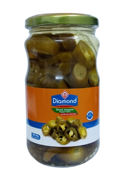 Diamond مخلل شرائح فلفل هلاثينؤ 350غم