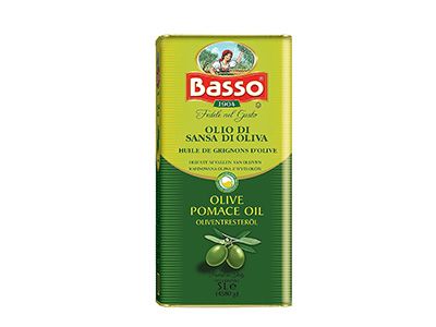 BASSO OLIVE OIL Plastic 5L