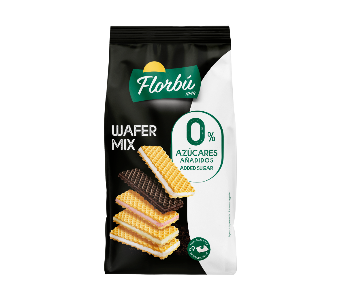 Florbu waafer mix No added Sugar 270g