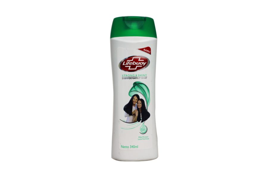 LIFEBYOY SHANPO STORNG&SHINY 340ML
