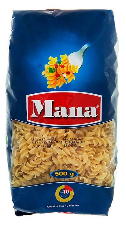 Mana معكرونى + شعرية مانا 500 غم