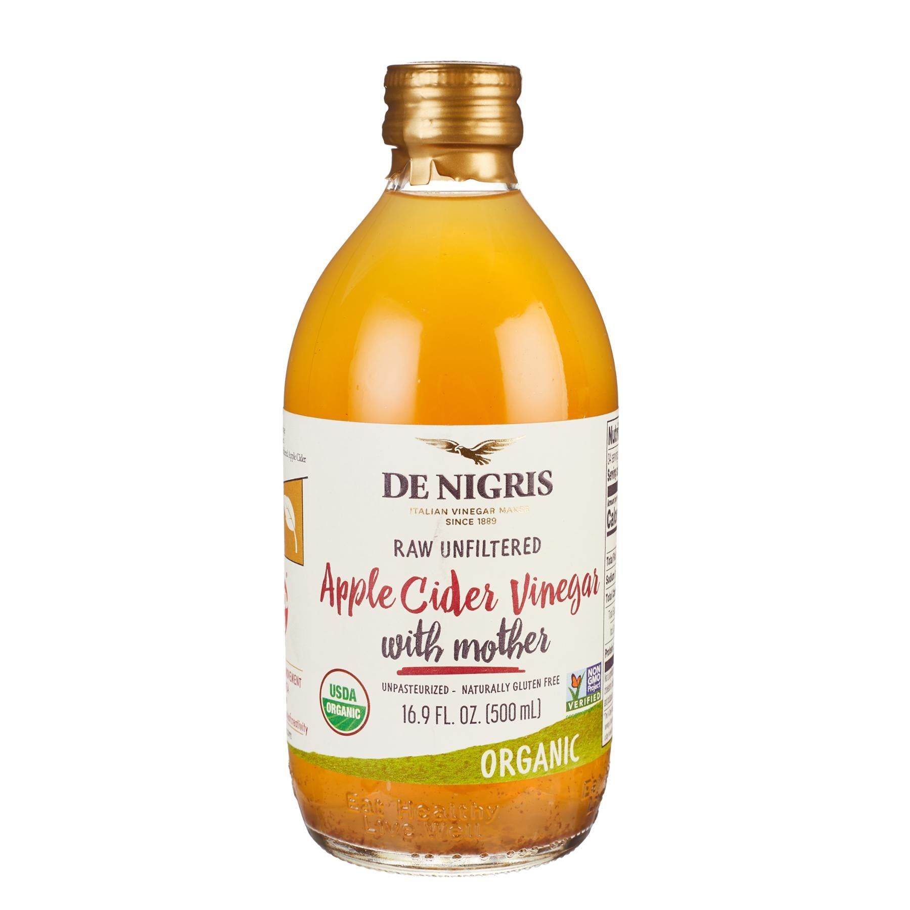DE NIGRIS Organic Apple Vinegar 500 ml