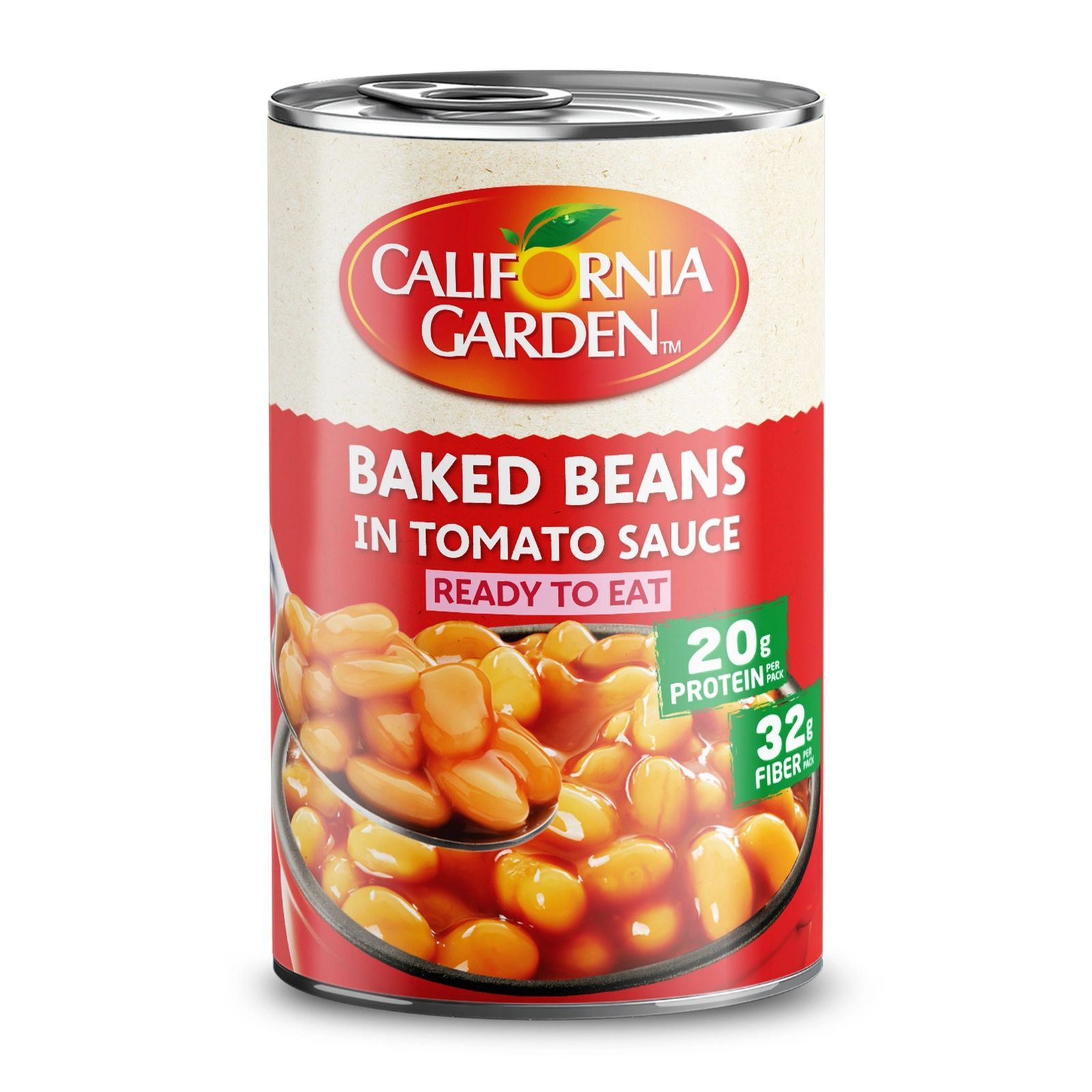 Calofornia Garden فاصوليا مطبوخة 400 غم