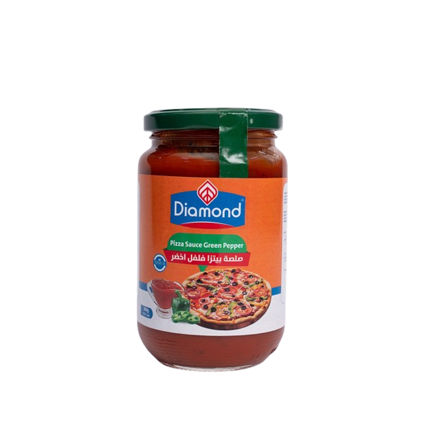 Diamond Pizza Sauce Green Pepper 360g
