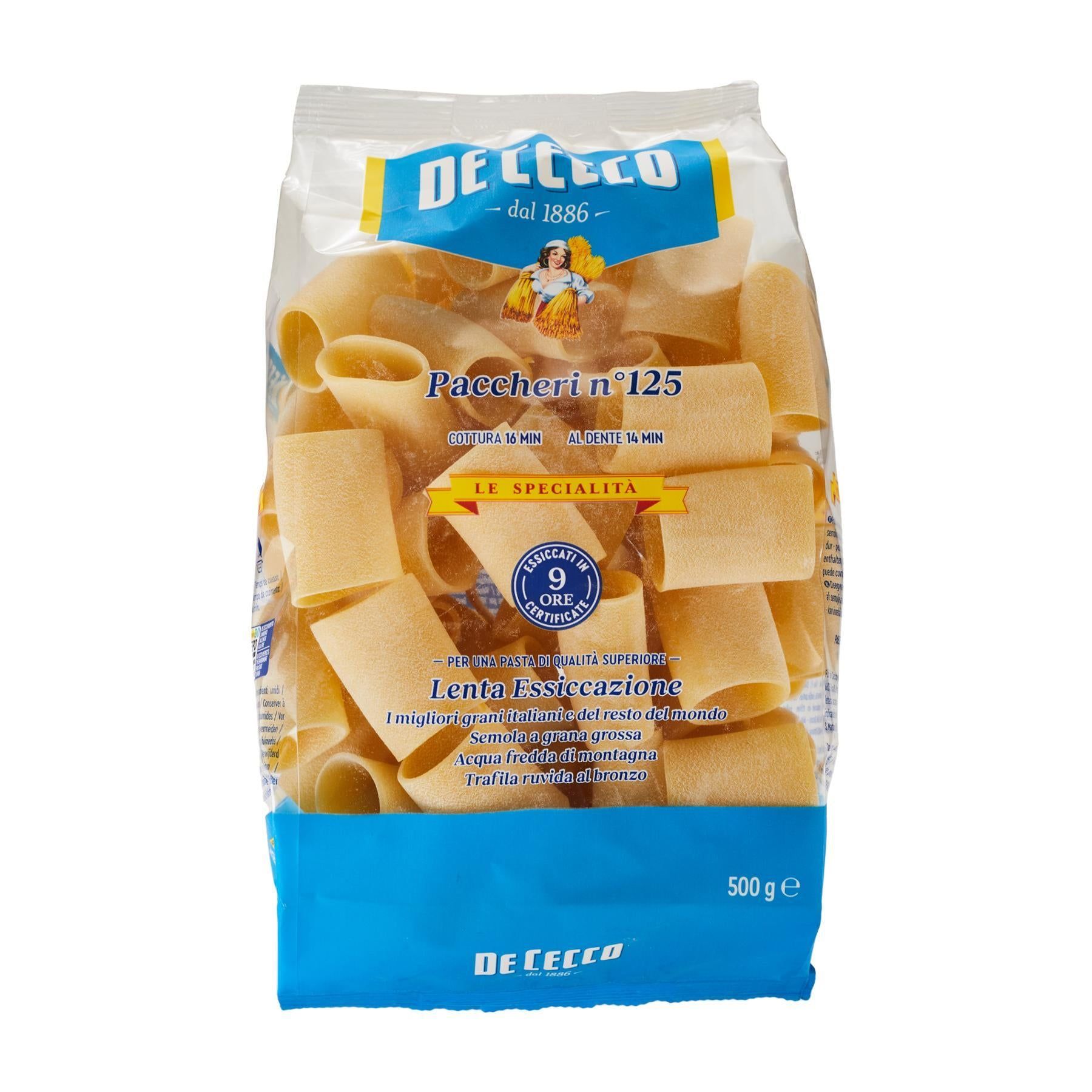 DE CECCO Paccheri 500g