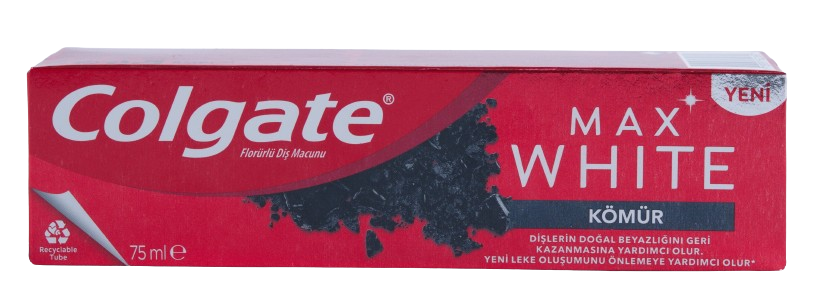 COLGATE MAX WHITE CHARCOAL 75