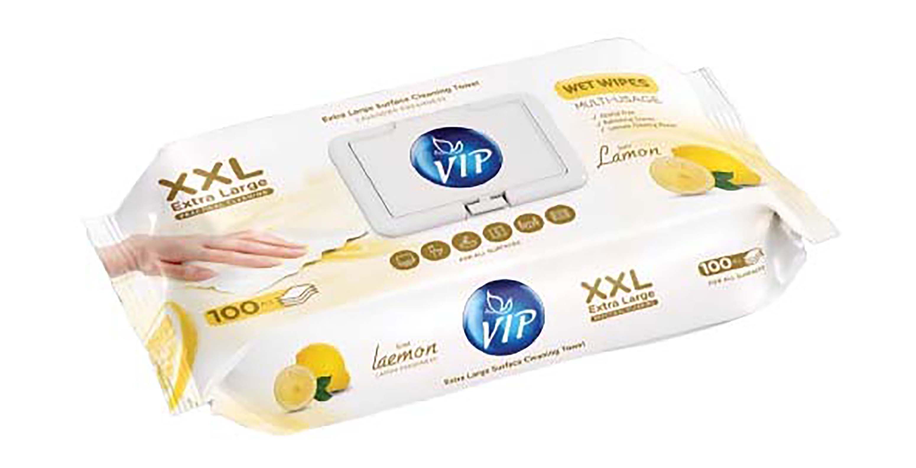 VIP cleaning wipes 100 pcs XXL