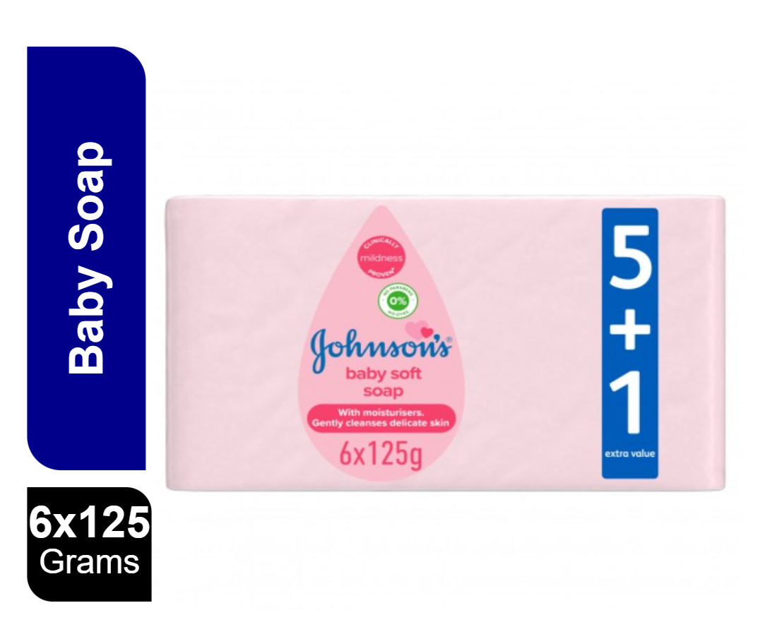 Johnson صابون سيت 125*6