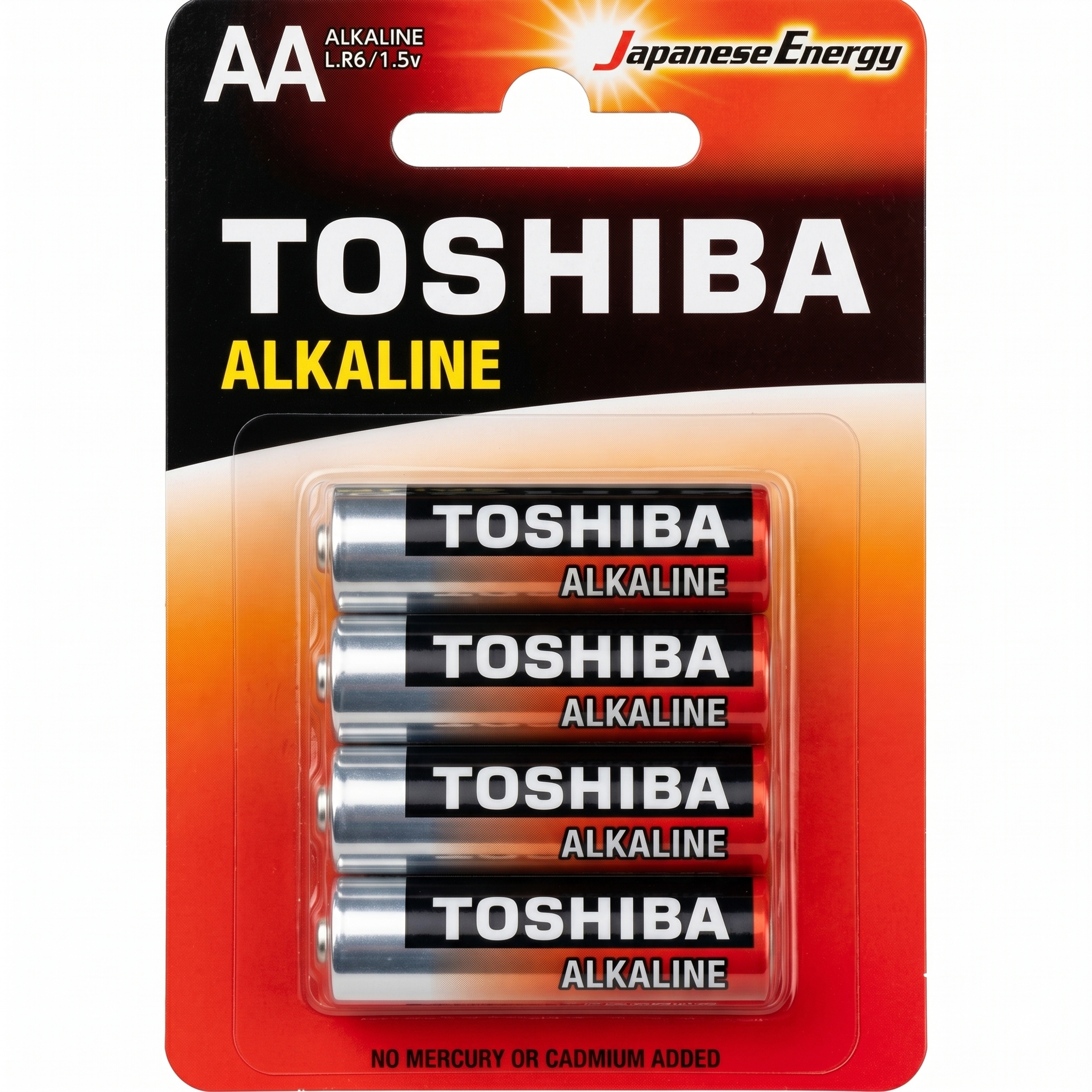 Toshiba battery AAA *4 red big