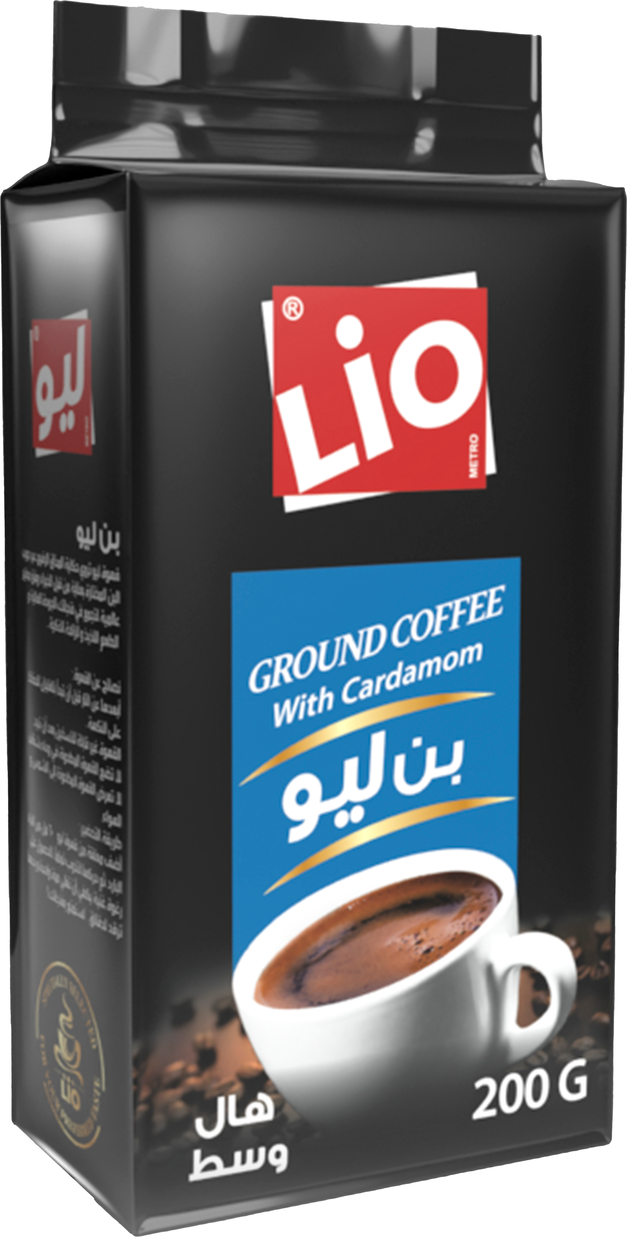 قهوة بن ليو هال وسط 200 غم