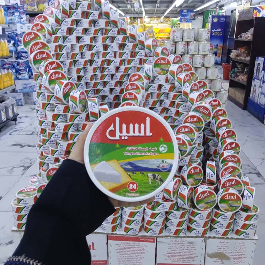 جبن مثلث اسيل 24قطعة