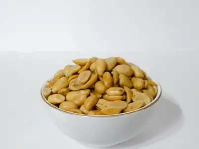فول سوداني مقشور محمص