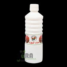 ماء الورد بلاستيك وسط-530م*12ح
