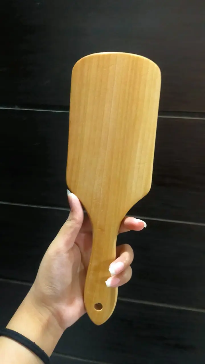 مشاط  حديد خشبي مربع