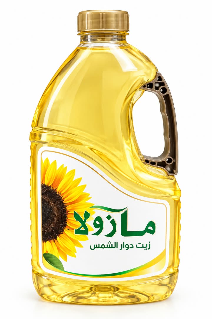 زيت دوار الشمس مازولا 3لتر