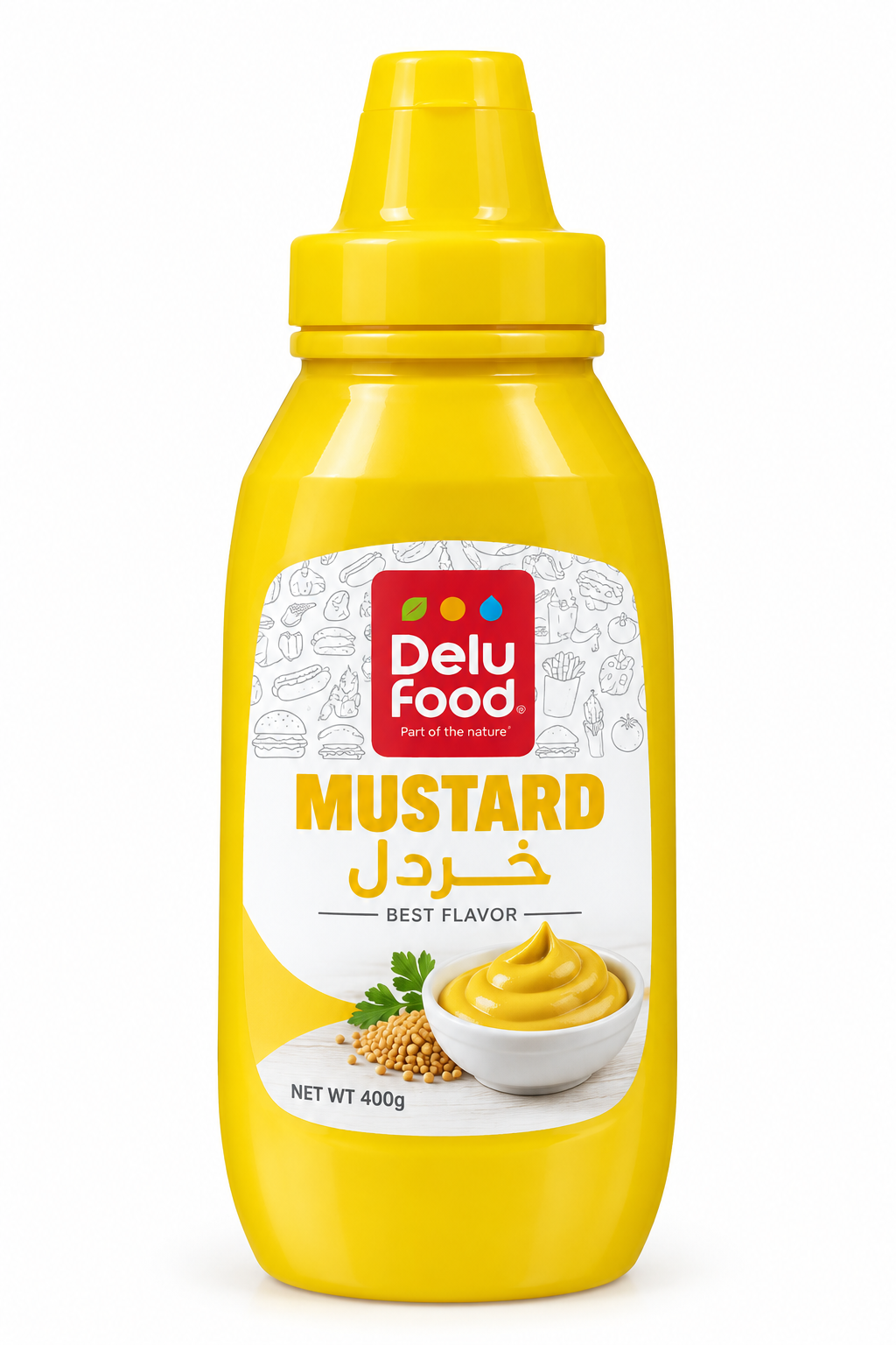 خردل منزلي ديلو فود 300غ