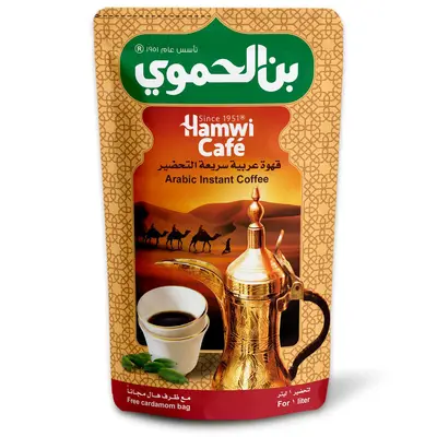 بن الحموي قهوة عربية سريعة التحضير 30غ
