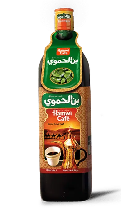 بن الحموي قهوة مرة سائلة 1 لتر