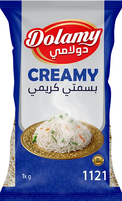 دولامي رز بسمتي كريمي 1 كغ