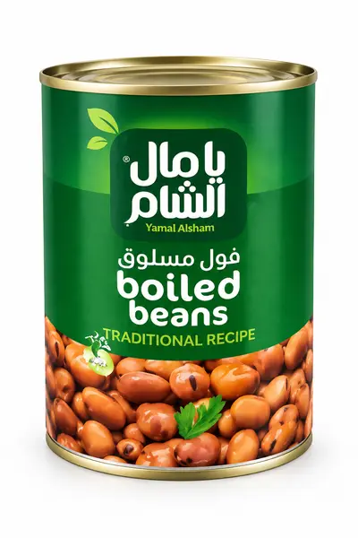 فول مسلوق 225غ يا مال الشام