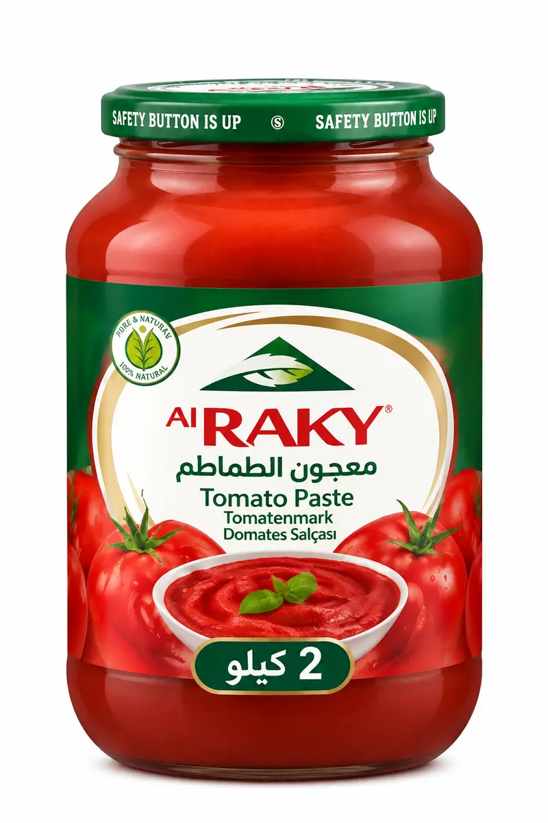 معجون طماطم 2كغ الراقي كثافة  28-30